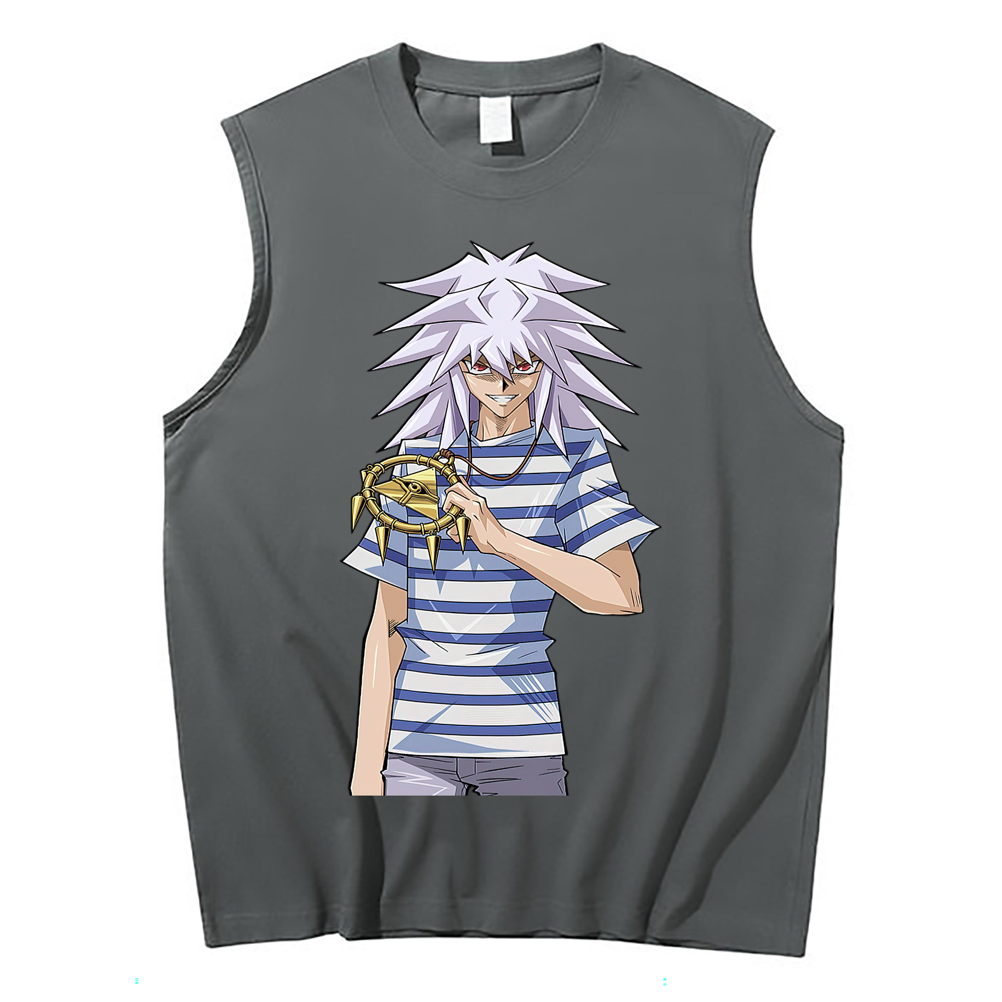 （画像用） 遊☆戯☆王 Yu-Gi-Oh! コットン100％タンクトップ（フロントプリント）